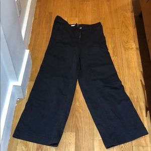 Everlane wild leg pants.